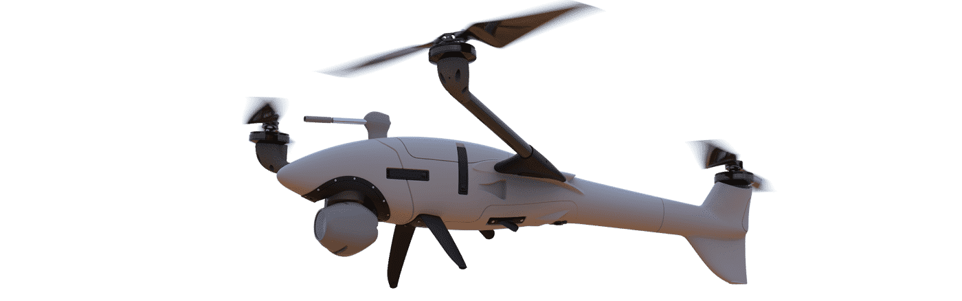 LE Drones - Scorpion - The 2in1 Vertical Take-off Reconnaissance UA