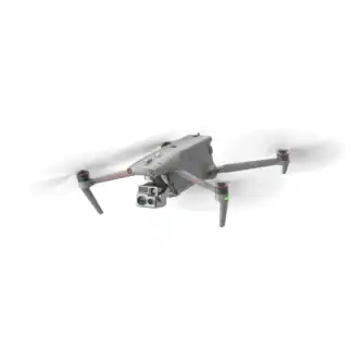 a drone with a camera in flight